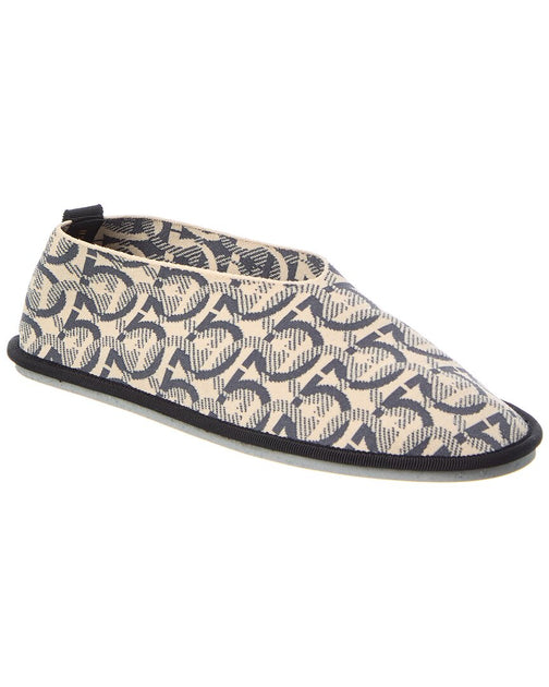Salvatore Ferragamo Antore Slipper Black US 7.5 2