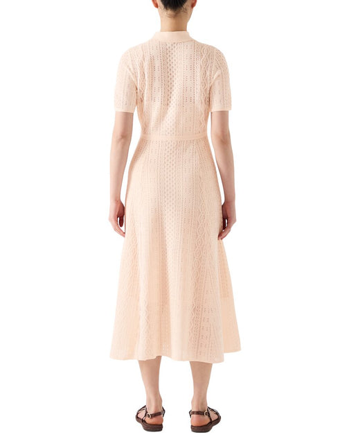 LK Bennett Dean Dress Pink UK 16 3