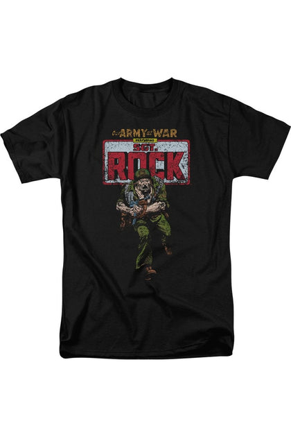 Gildan DC Comics Sgt Rock T-Shirt Black 5XLarge 2
