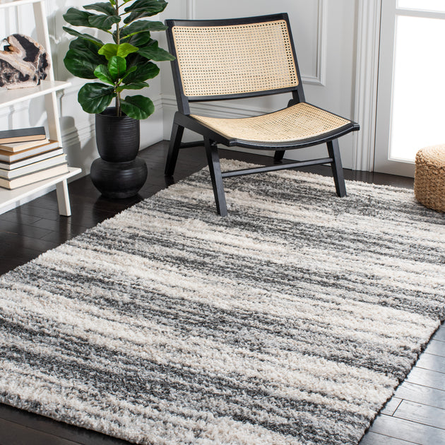 Safavieh Berber Shag Area Rug Charcoal Grey 2