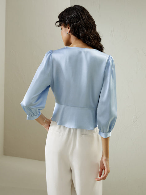 LILYSILK Retro Corset Silk Top Pink US 10 3
