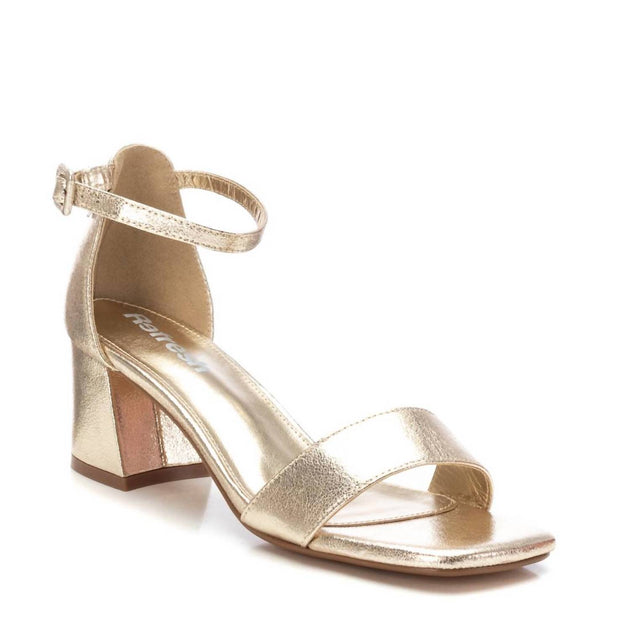 Xti 44697 Heeled Sandals Gold US 7 3