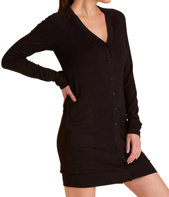 Alala Cardigan Dress Black Large 3