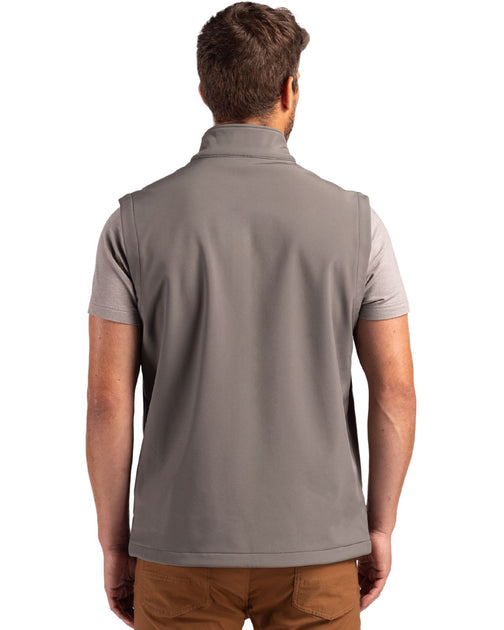 Clique Tempo Stretch Full Zip Mens Softshell Vest Blue 4XLarge 3