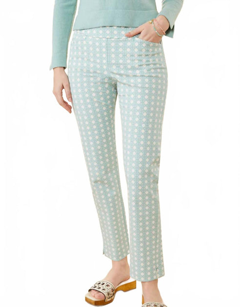 Spartina 449 Maren Pull On Pant Blue Small 2