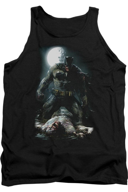 Gildan Batman Mudhole Tank Top Black XXL 2