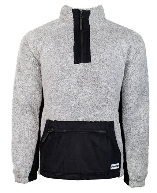 Hooey Boys Fleece 1/4 Zip Sweatshirt Grey Small 2