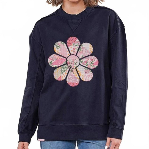 Simply Southern Katarina Pullover Blue XSmall 2