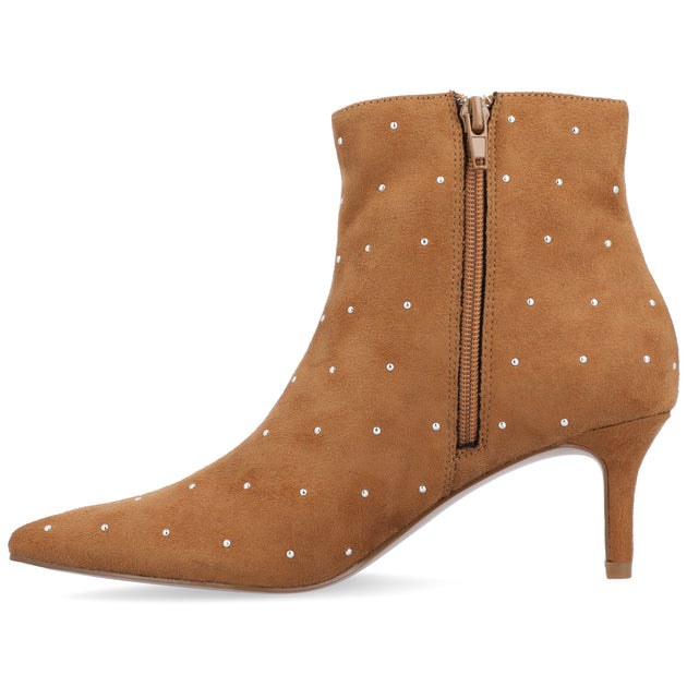 Journee Collection Rossia Bootie Beige US 7 3