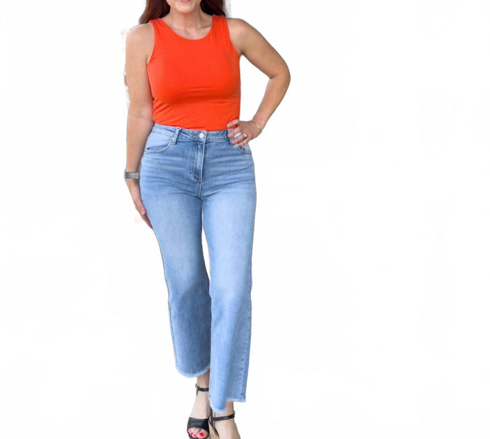 RISEN Roxy Jeans Blue Plus Size 1X 4