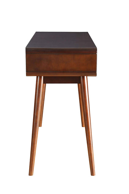 Hivvago Sofa Table Espresso & White 4