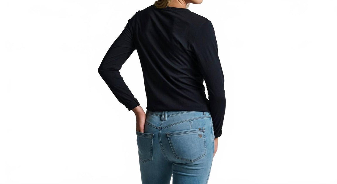KUHL Vega Long Sleeve Top Blue Large 3