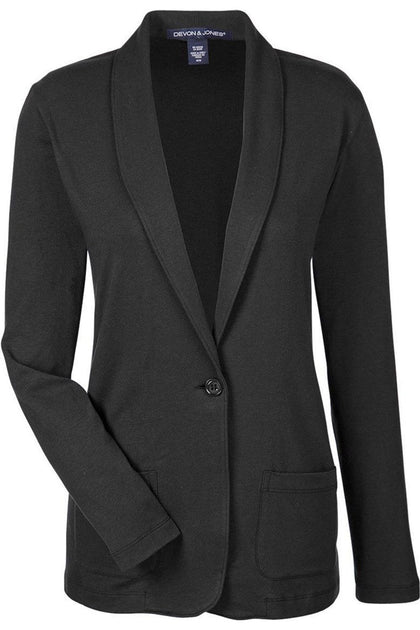 Devon & Jones Perfect Fit Shawl Collar Cardigan Black XXLarge 2