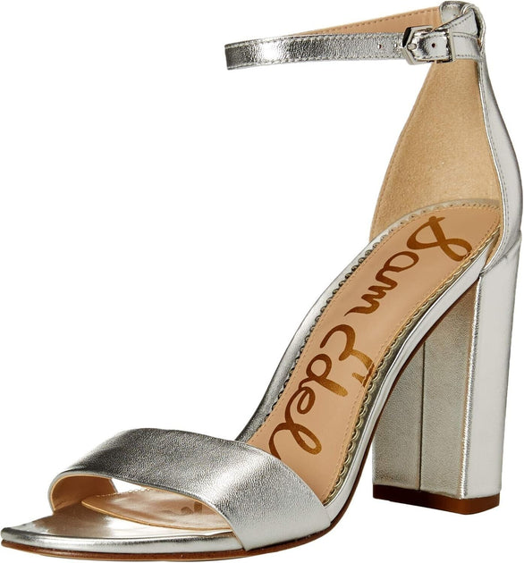Sam Edelman Yaro E8511L6901 Sandal Silver US 10.5 2