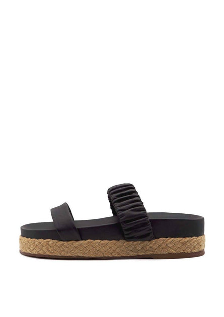 KAANAS Selangor Platform Slide Sandal Black US 7 2