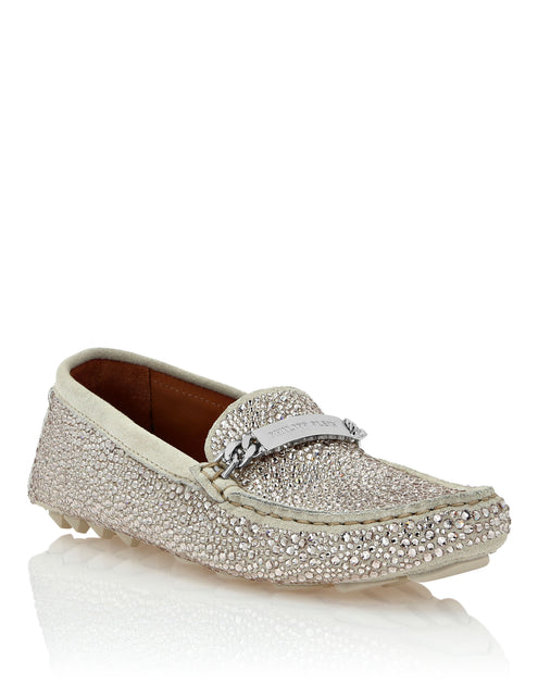 Philipp Plein Strass Moccasin Black EU 39 2