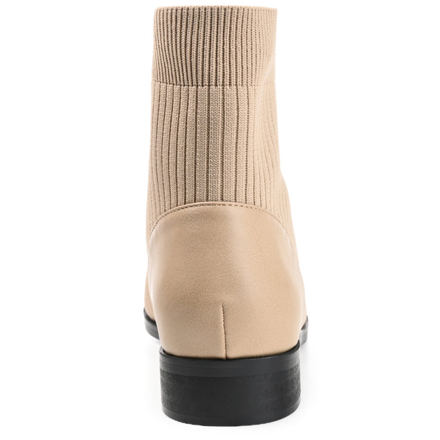 Journee Collection Bexlie Booties Beige US 7 4