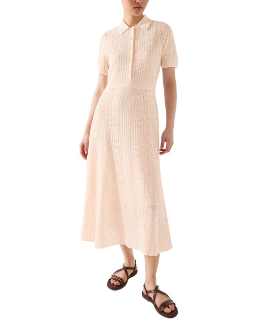 LK Bennett Dean Dress Pink UK 16 2