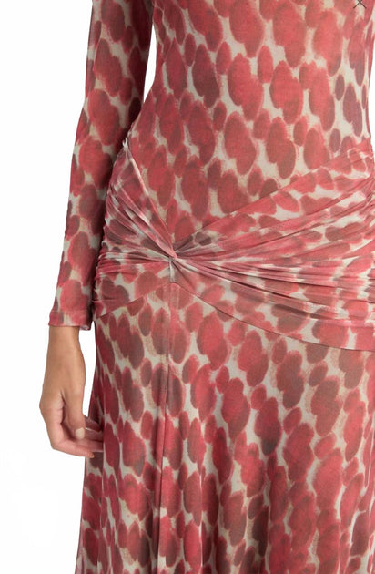 Bardot Lea Dress Brown Small 4