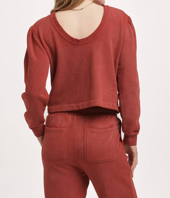 Dear John Denim Raya Sweatshirt Rot Small 3