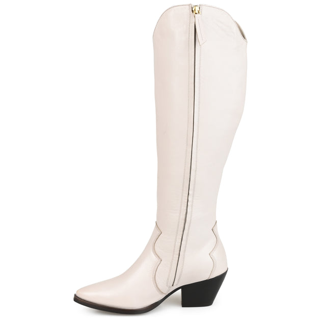 Journee Signature Pryse Boot Beige US 8.5 3