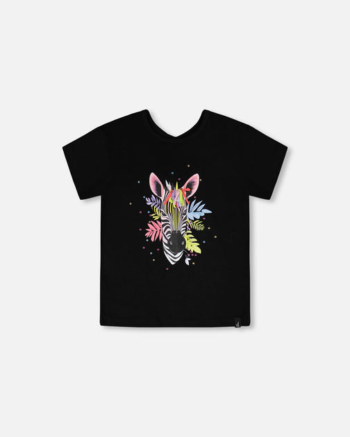 Deux par Deux T-Shirt Black US 4T 2