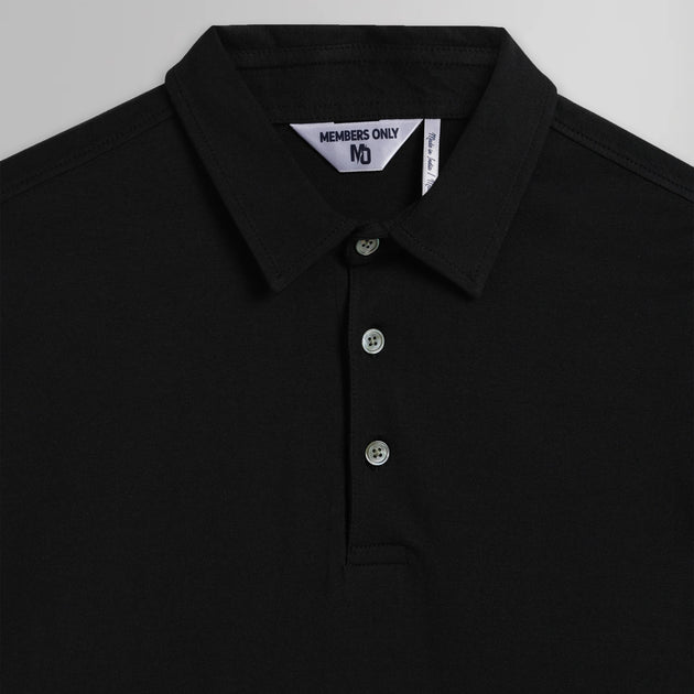 Members Only Oversized Polo Shirt White Large 5