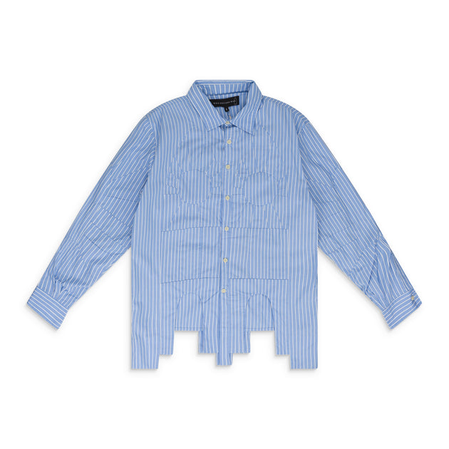 Who Decides War Arches Button-Down Shirt Blue XL 2