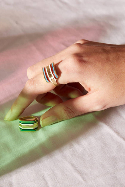Aliita Colores Ring Green US 11 4