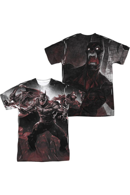 Gildan Infinite Crisis Ic Batman Short Sleeve T-Shirt Grey Large 2