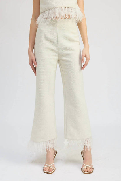 En Saison Arden Pants White Small 2