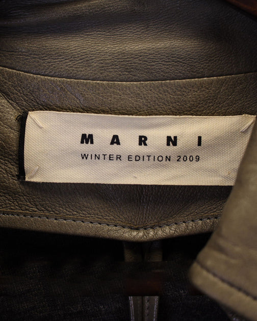 Marni FW1999 Leather Jacket