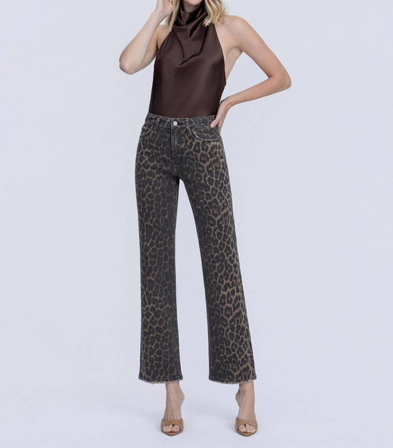 FLYING MONKEY High Rise Slim Wide Jeans Multi 29 2