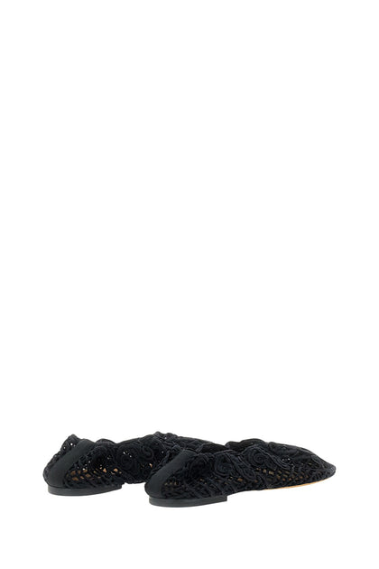 Odissi Iris Crochet Ballerina Black EU 41 4