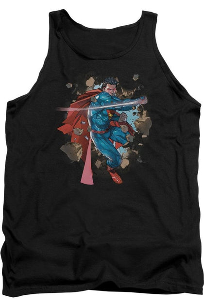 Gildan Superman Rock Breaker Débardeur Noir Medium 2