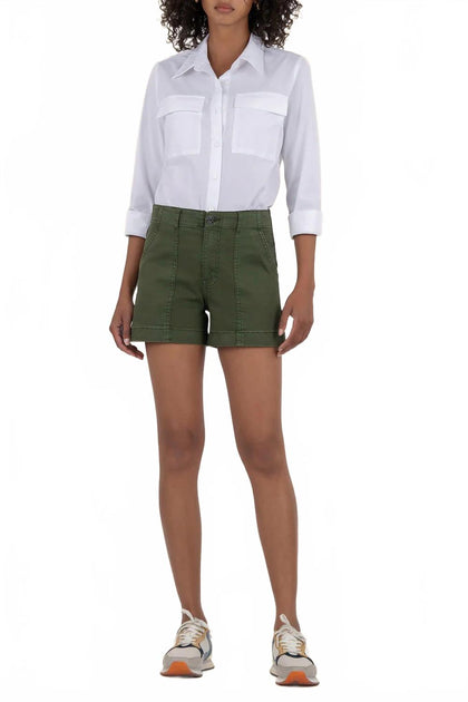KUT FROM THE KLOTH Jane High Rise Short Grün US 12 2