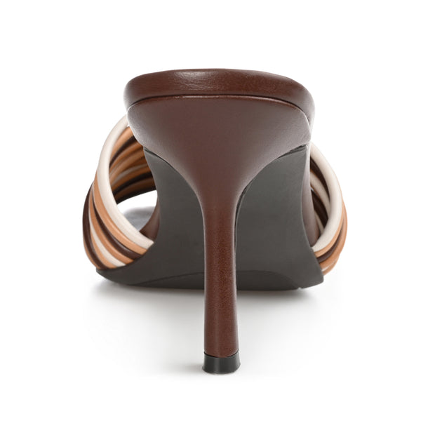 Journee Collection Calliope Pump Brown US 12 4