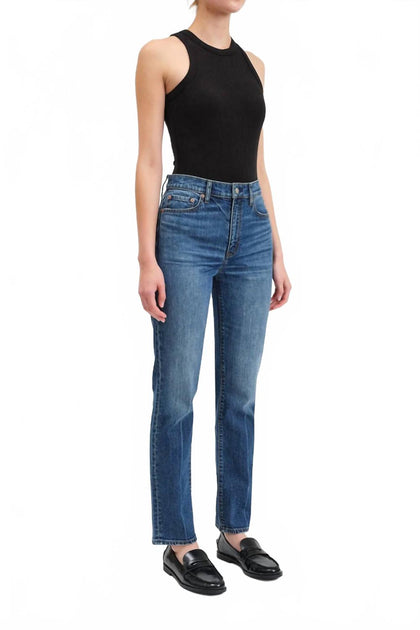 DAZE Smarty Pants Slim Jeans Indigo 27 4
