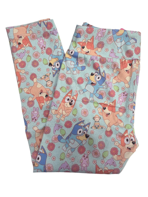 Charlies Project Kinder Playtime Pups Leggings Multi US 8 2