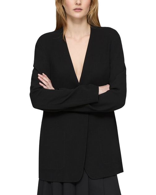 Lafayette 148 New York Cardigan Jacket Black Medium 2