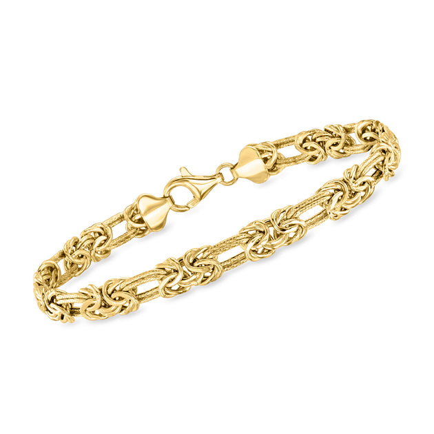 Ross-Simons Byzantine and Double-Oval Link Bracelet Multi 2