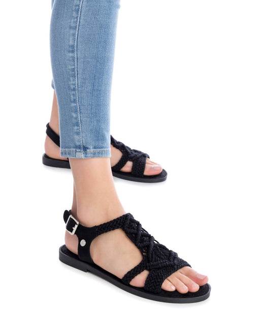 XTI 44651 Flat Sandals Black US 9 3