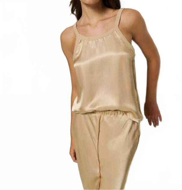 Nation LTD Zora Camisole Top Gold XSmall 3