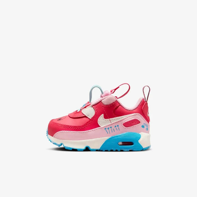 Nike Air Max 90 Toggle FB2339-600 Sneakers Red US 5 Toddler 4
