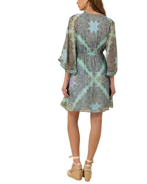 Hale Bob Emerie Mini Dress Blue S 3