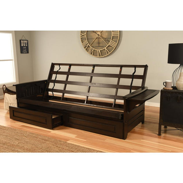 KODIAK Phoenix Queen Frame Espresso Marmont Thunder Mattress 3