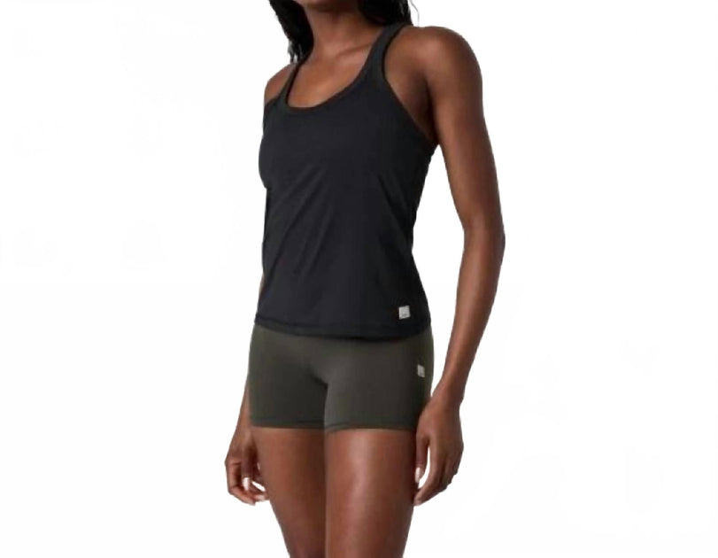 Vuori Women's Lux Racerback Tank Black Small 2