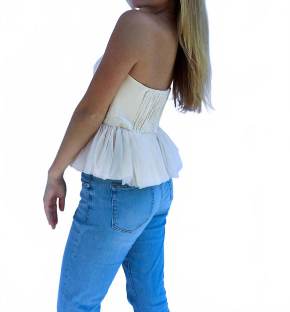 MABLE Eloise Top White Medium 3
