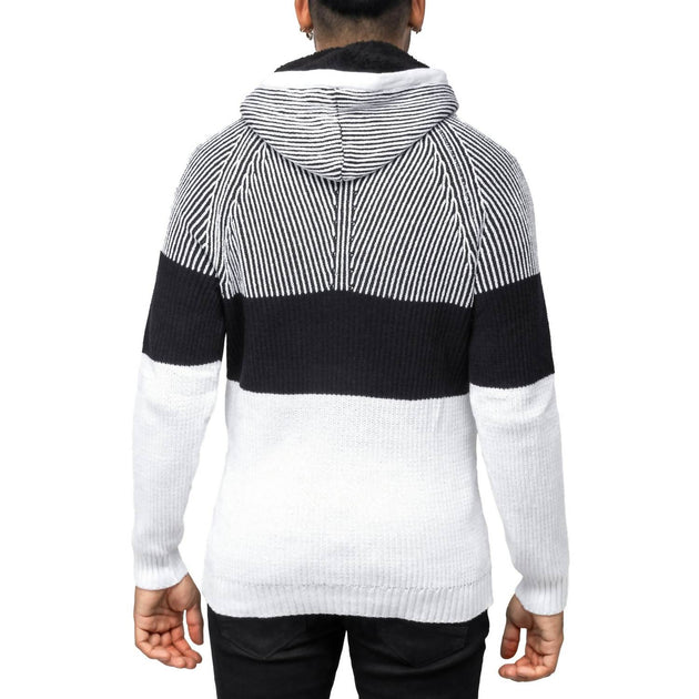 Xray Extra Fine Fiber Kapuzenpulli Sweater Weiß Medium 4