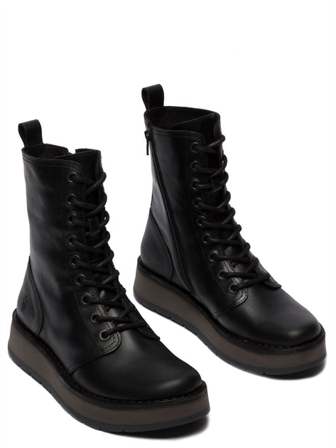 Fly London RAMI043 Ankle Boot Black EU 40 4